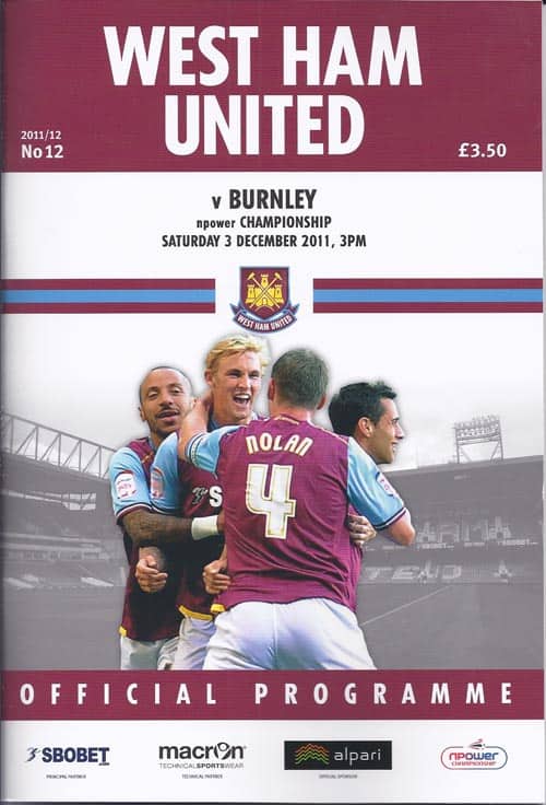 West Ham United FC v Burnley FC